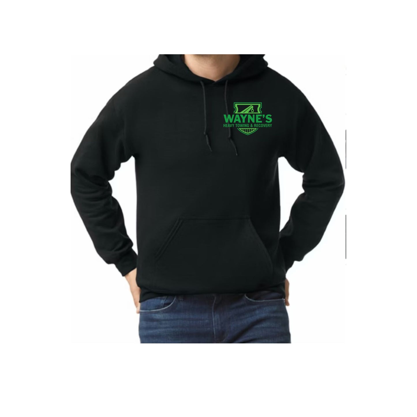 Wayne's Heavy Towing Truck Hoodie