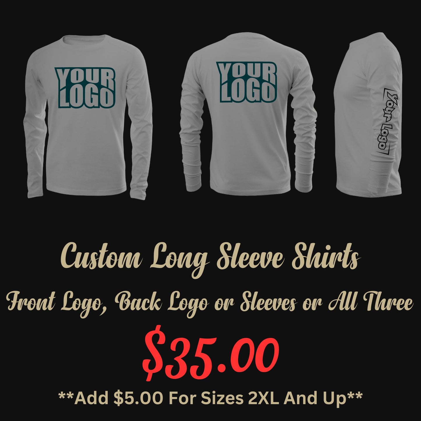 Custom Long Sleeve Shirt