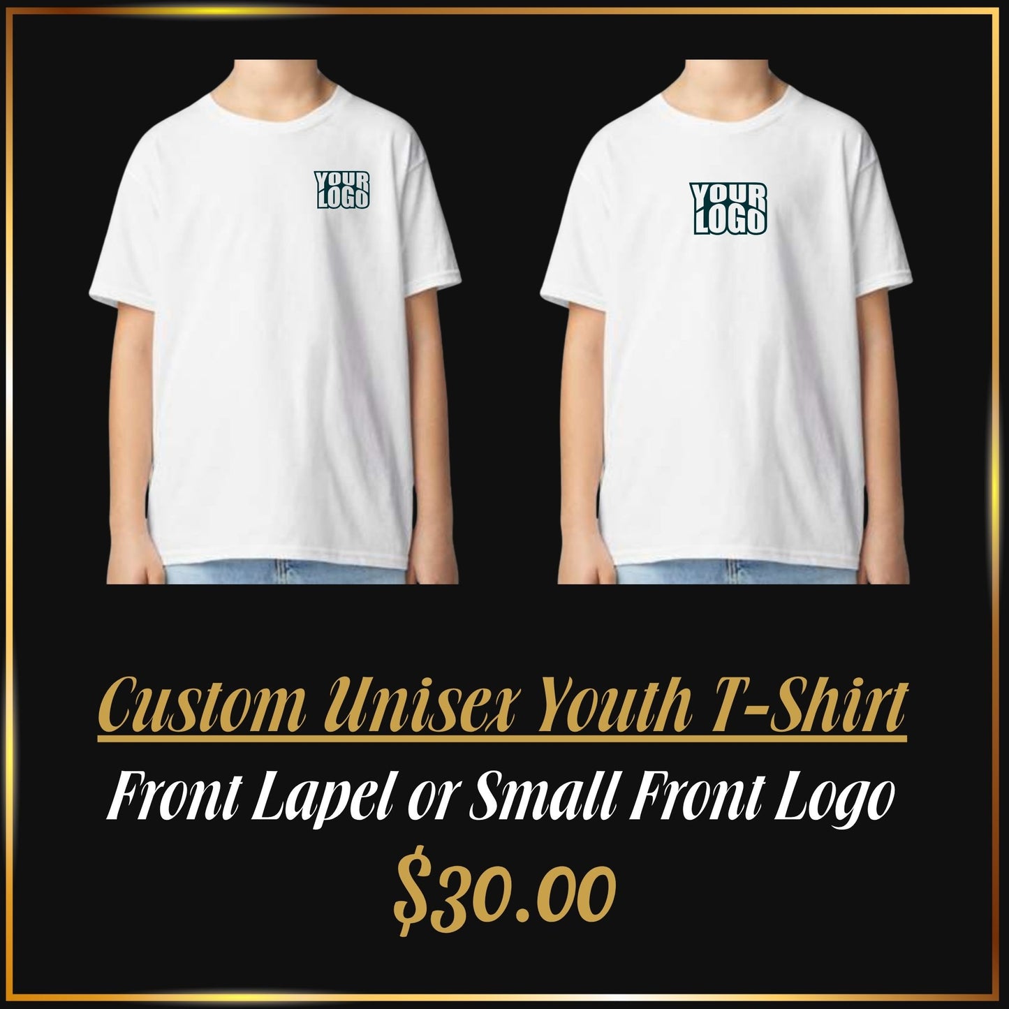 Custom Embroidered Youth T-Shirts | Personalized Youth Apparel