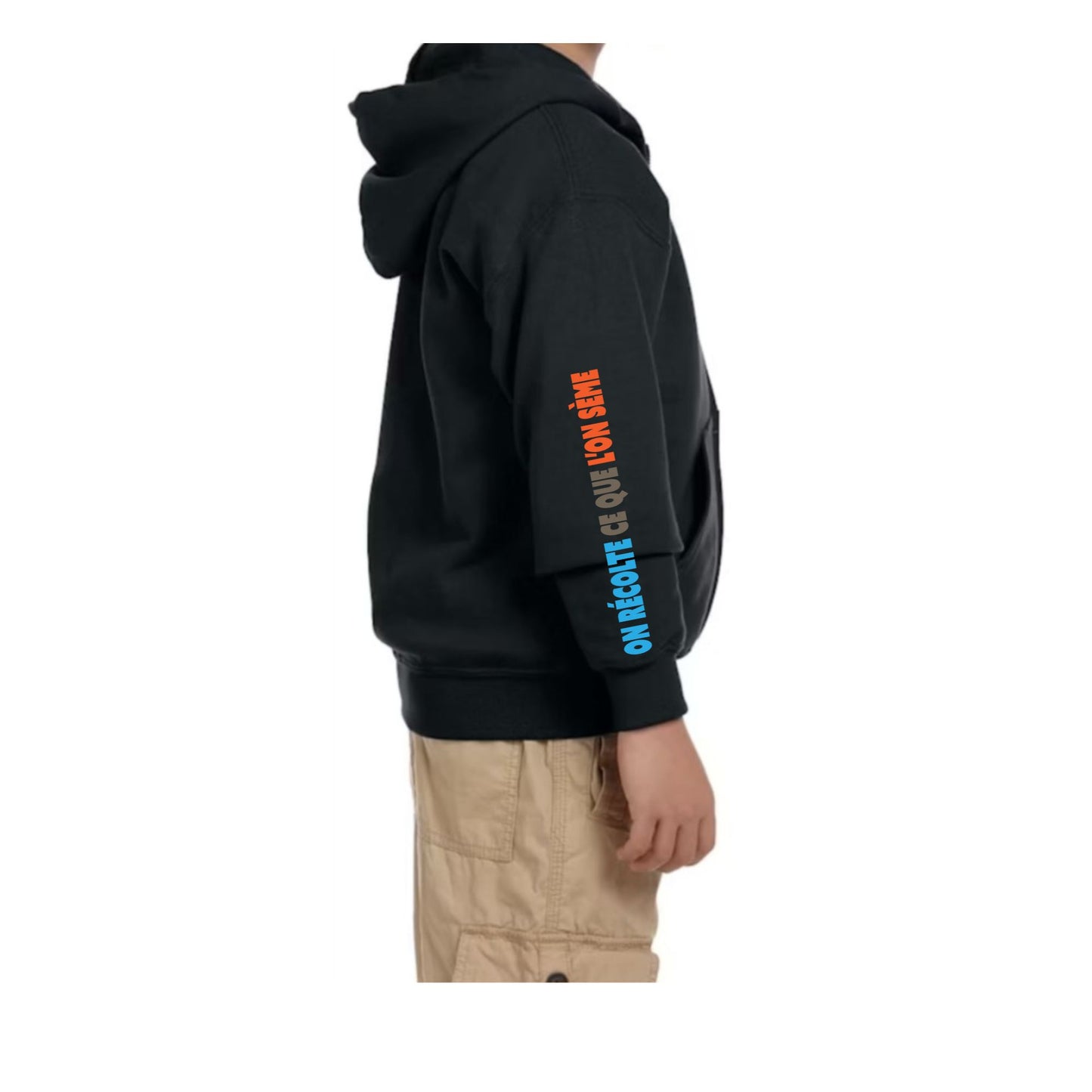 NDC Chandail à Capuchon avec Fermeture Éclair Pour Jeunes / NDC Youth Zippered Hoodie