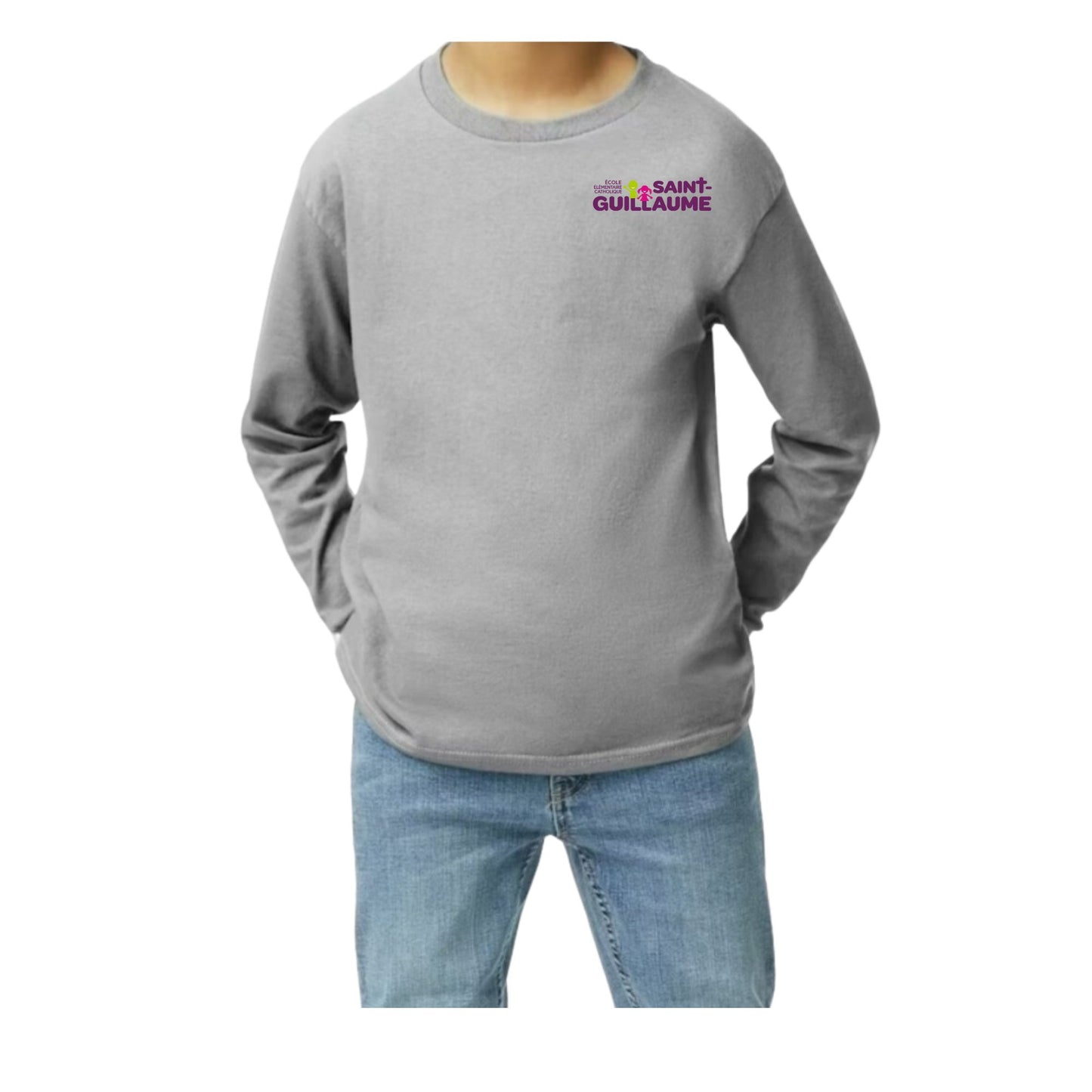 Chandail à Manches Longues Pour Jeunes / Youth Long Sleeve Shirt
