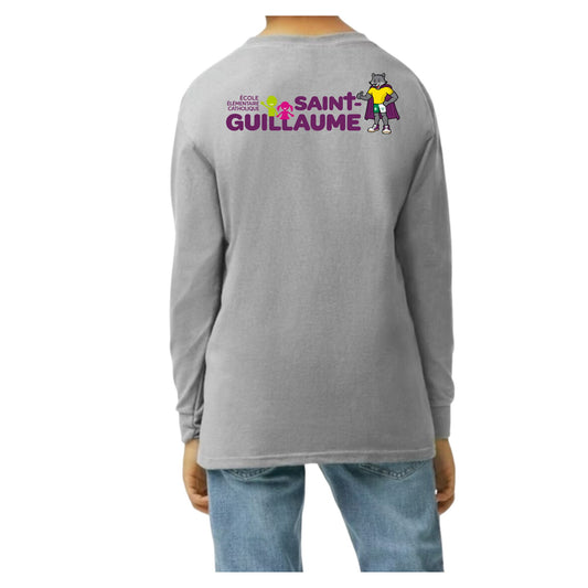 Chandail à Manches Longues Pour Jeunes / Youth Long Sleeve Shirt