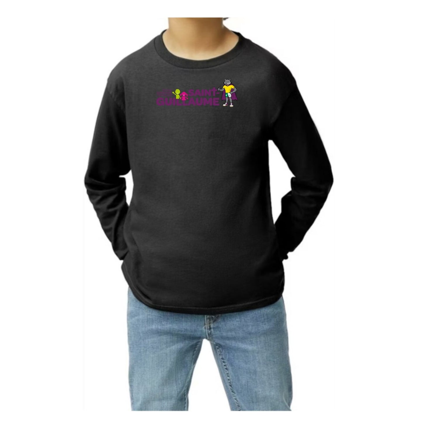 Chandail à Manches Longues Pour Jeunes / Youth Long Sleeve Shirt