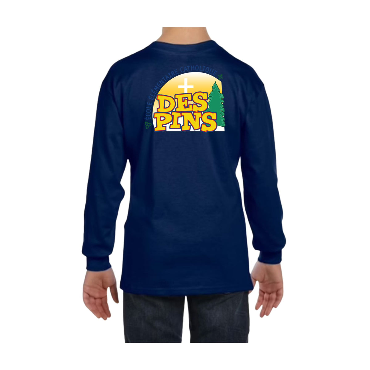 Chandail à Manches Longues Pour Jeunes / Youth Long Sleeve Shirt