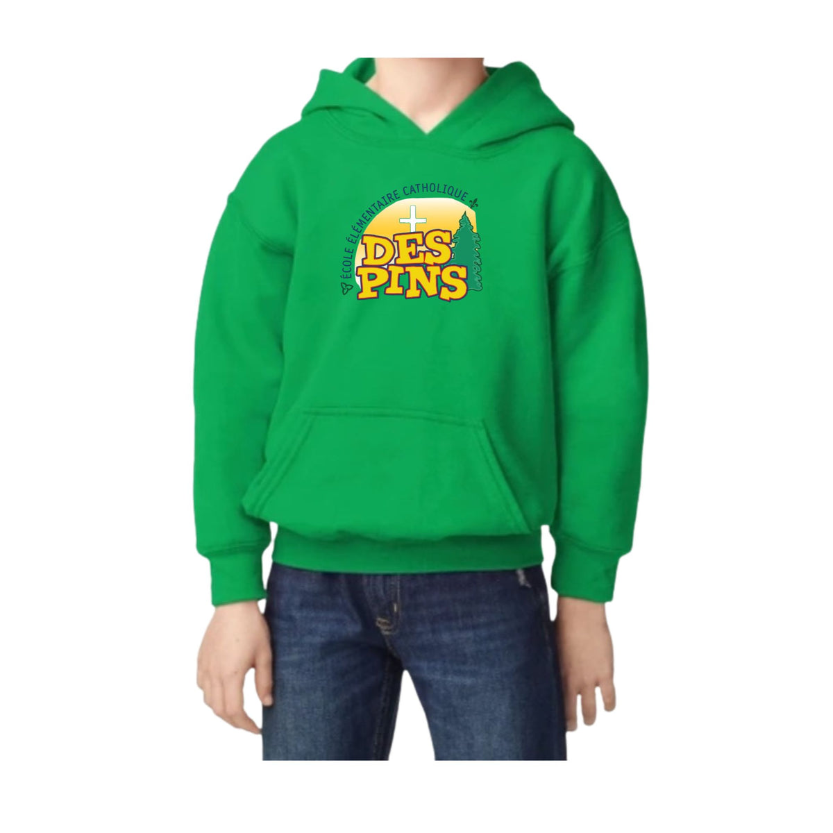 Chandail à Capuchon Pour Jeunes / Youth Pullover Hoodie