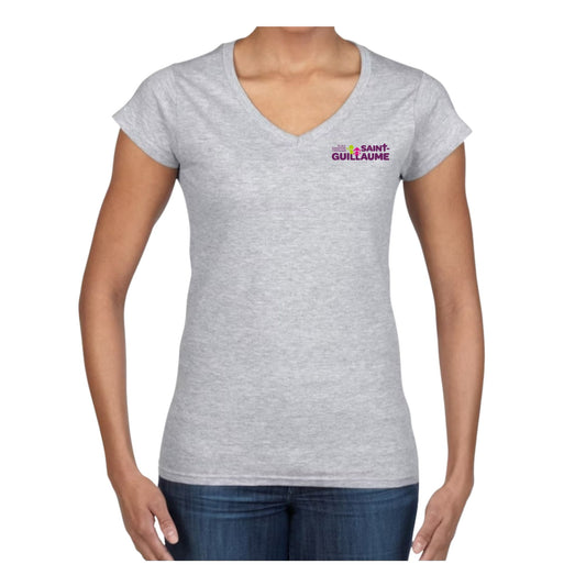 T-shirt Pour Femme à Col en V / Women's Vneck Tshirt