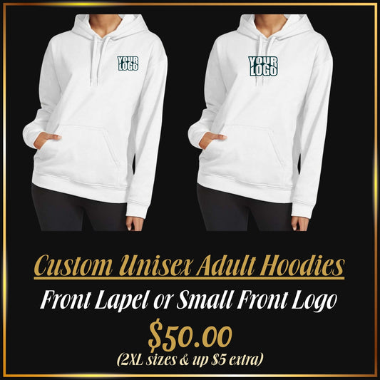 Custom Embroidered Adult Hoodies | Personalized Adult Custom Apparel