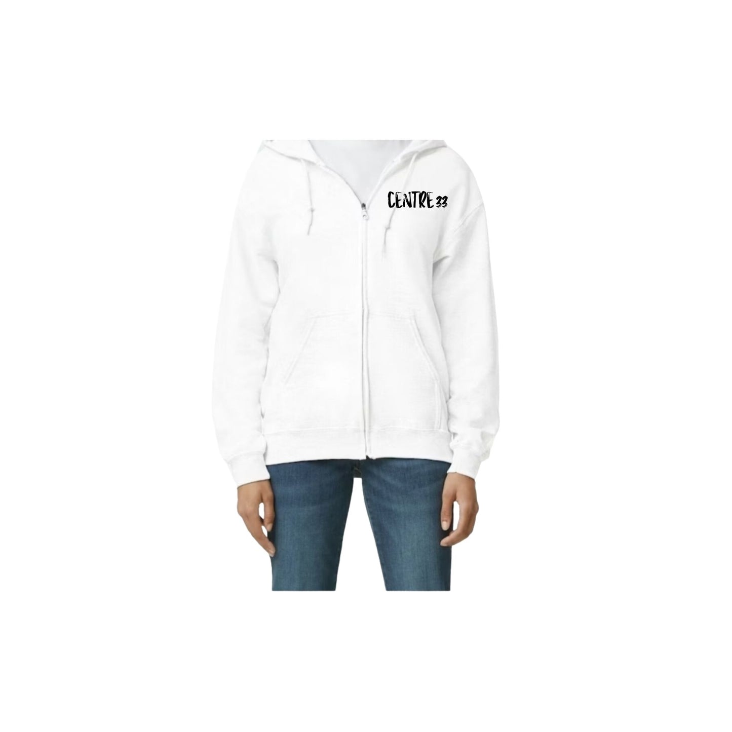 Centre33 Adult Zippered Hoodie