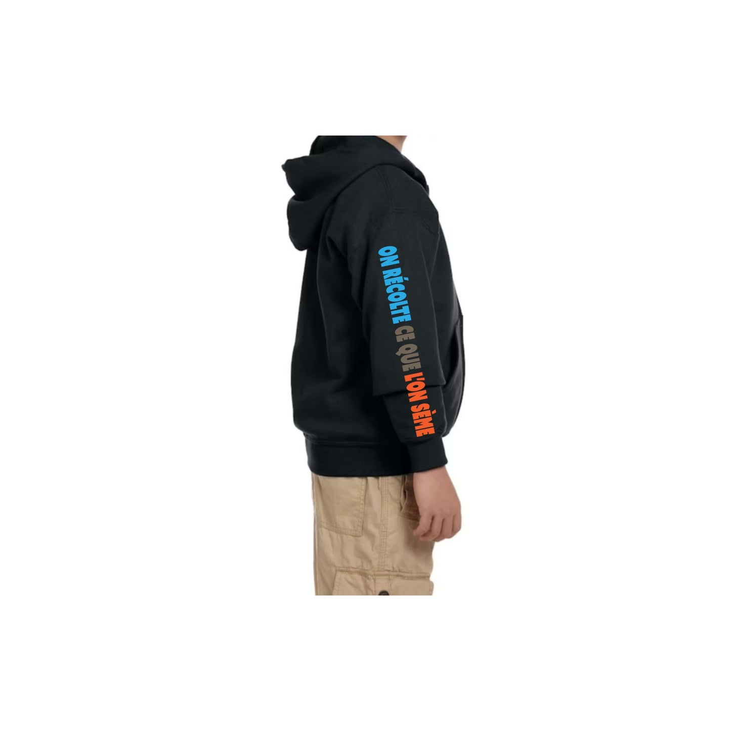 NDC Chandail à Capuchon avec Fermeture Éclair Pour Jeunes / NDC Youth Zippered Hoodie
