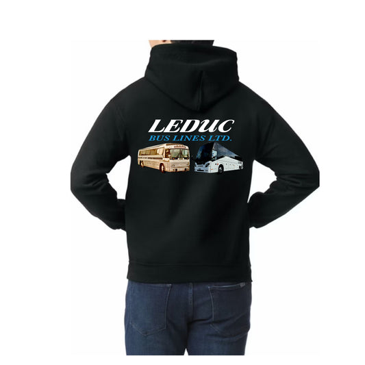 Leduc Bus Lines Ltd - Charter Bus Logo Hoodies