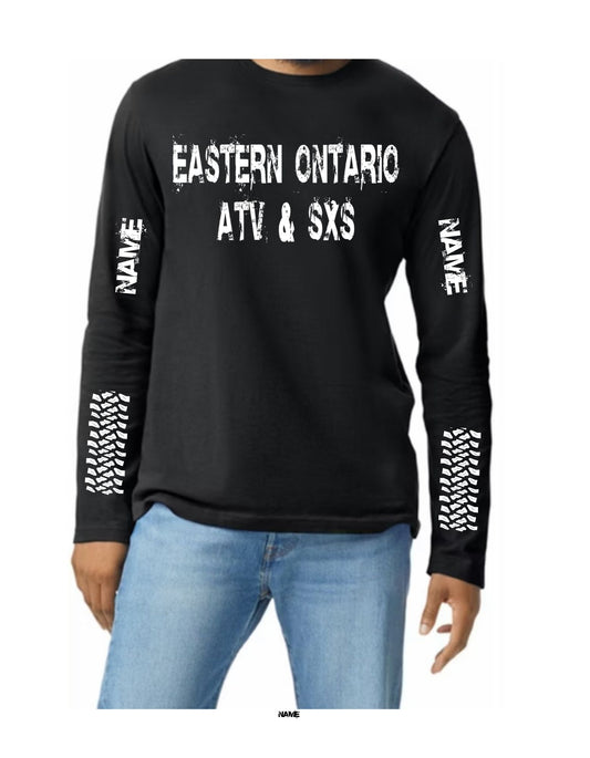 Black Eastern Ontario ATV & SXS Long Sleeve Shirt