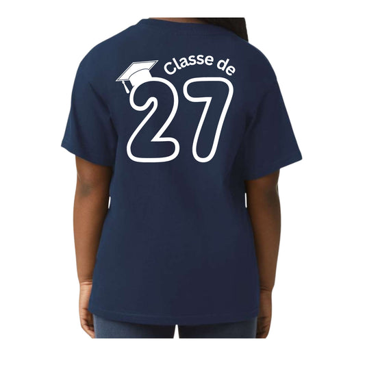 T-shirt Des 2027 Finissants / 2027 Grad Tshirt