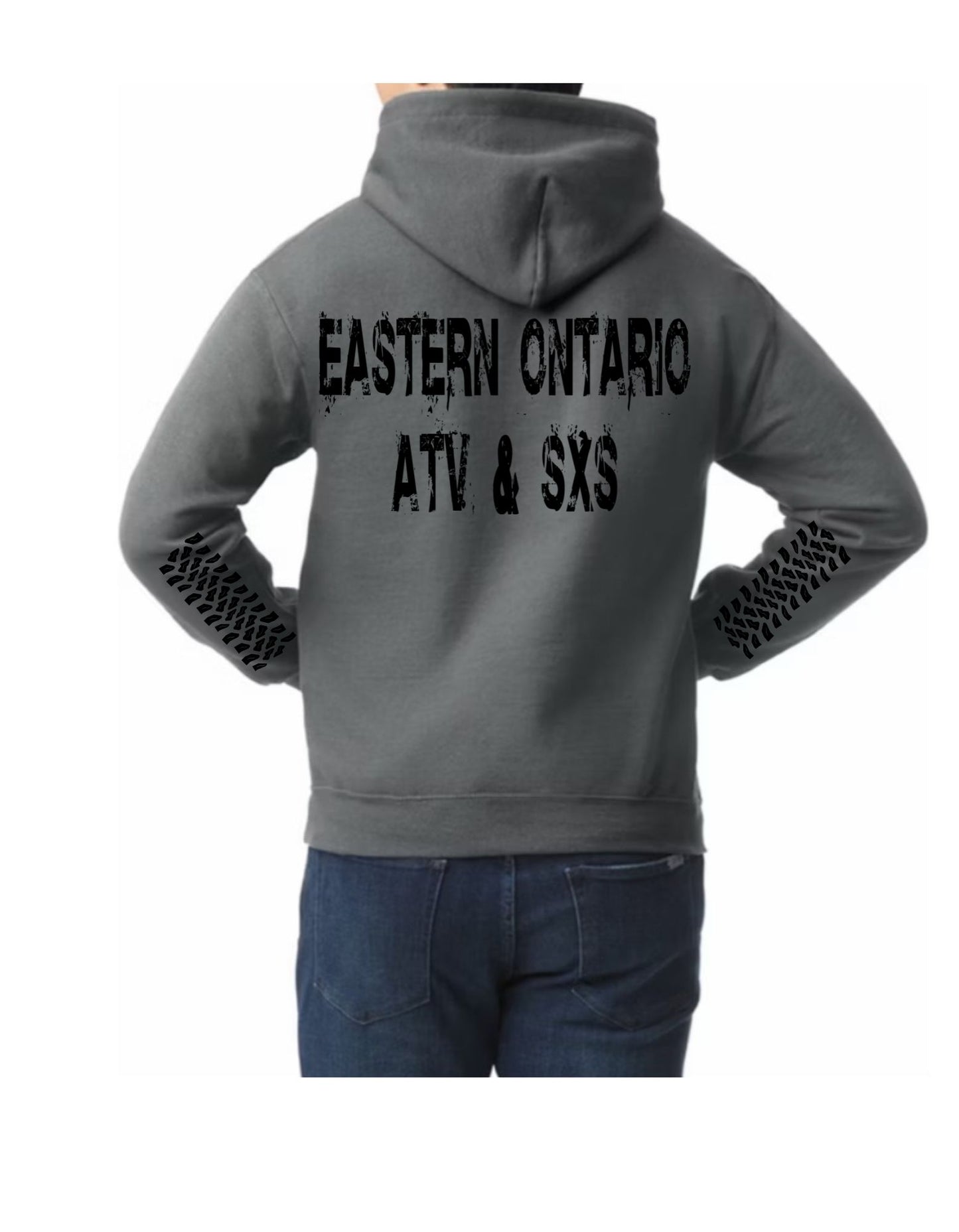 Gray Eastern Ontario ATV & SXS Hoodie