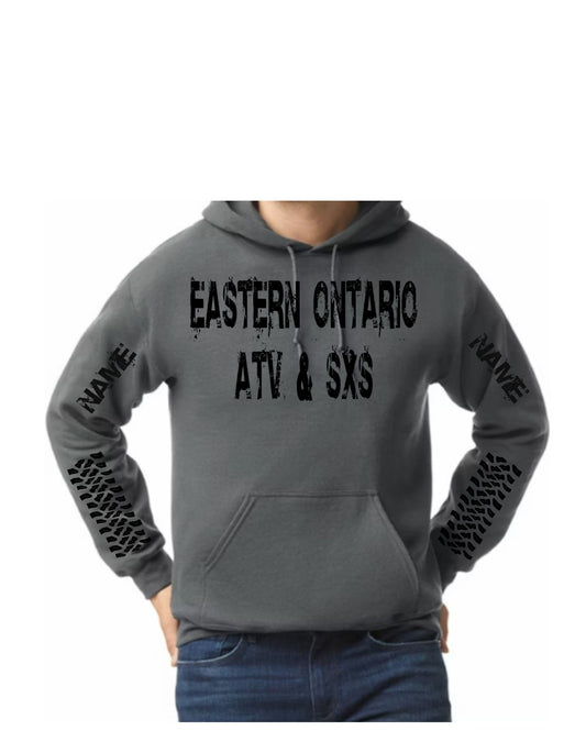 Gray Eastern Ontario ATV & SXS Hoodie