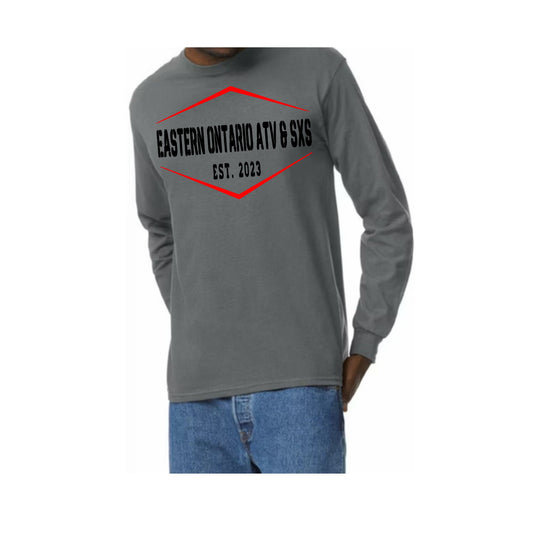 Gray Eastern Ontario ATV & SXS Long Sleeve Shirt