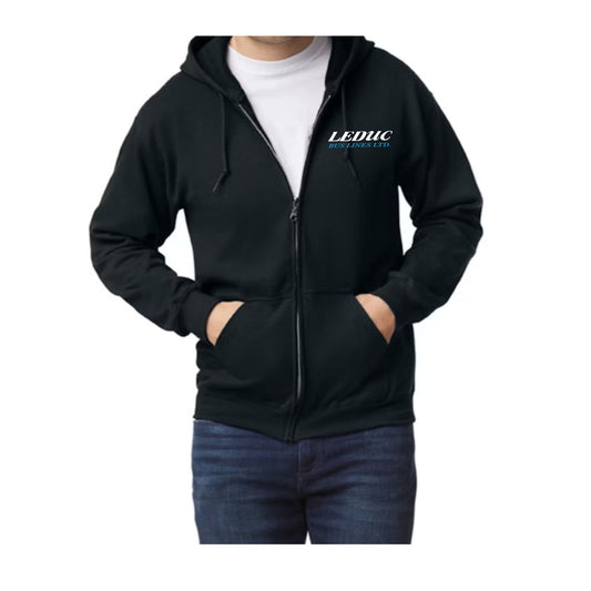 Leduc Bus Lines Ltd - School Bus Zippered Logo Hoodies