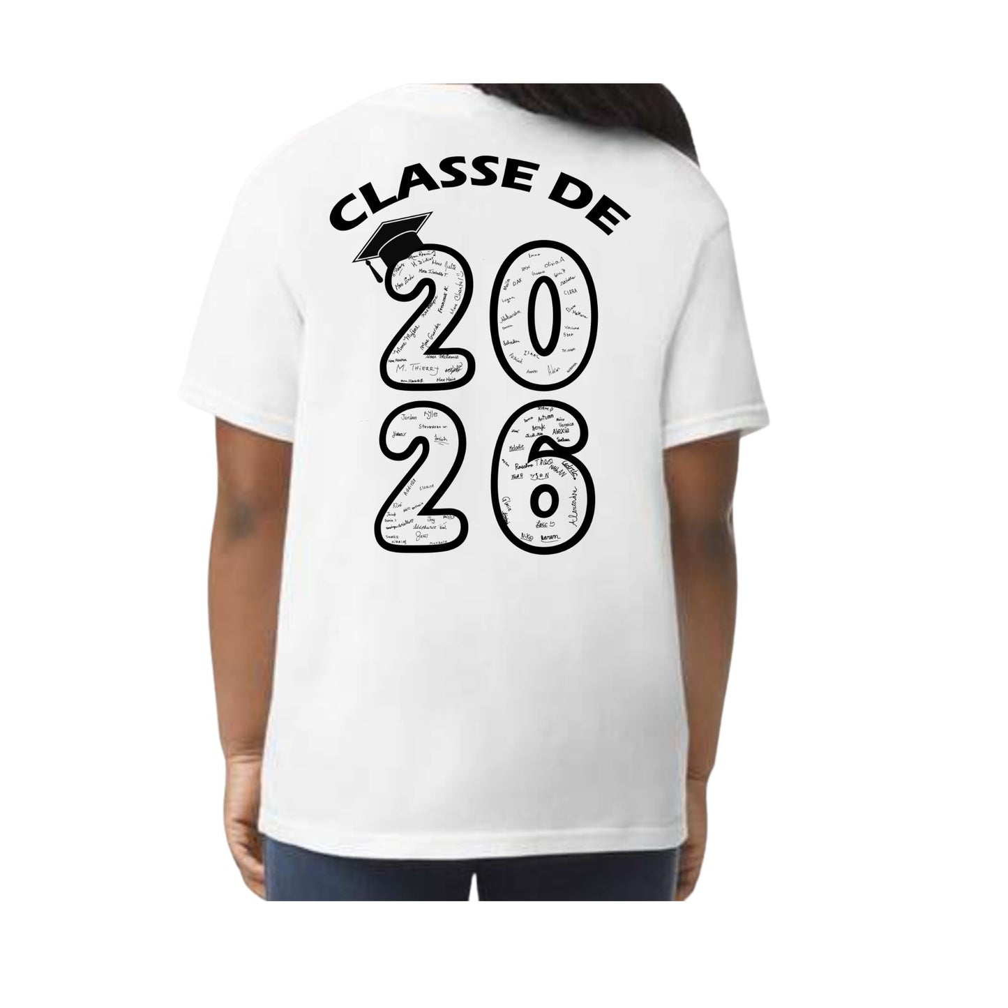 NDC T-shirt Des 2026 Finissants / NDC 2026 Grad Tshirt